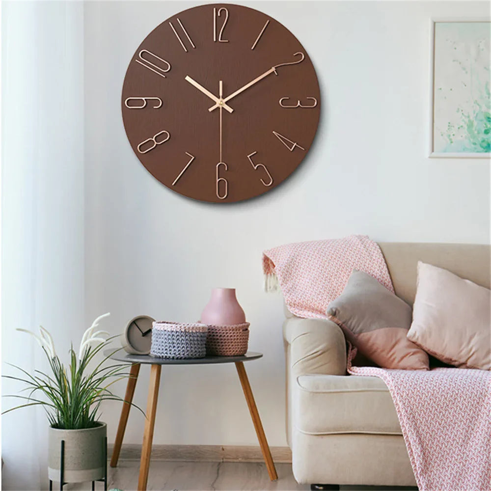 AxisTime | Large Modern 3D Wall Clock Decor 5