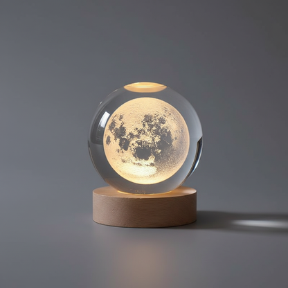 LumiOrb | 3D Crystal Ball Night Light