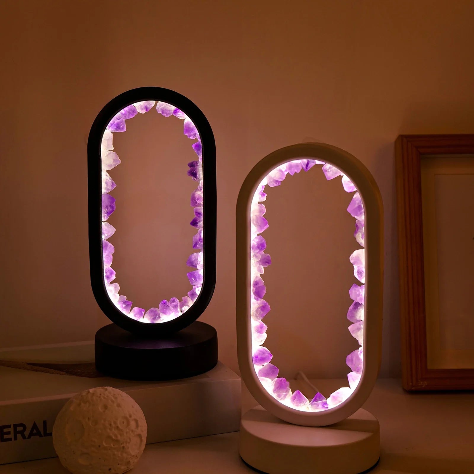 Amethyst Serenity Lamp | Natural Calming Light 1