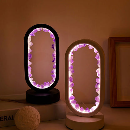 Amethyst Serenity Lamp | Natural Calming Light 1