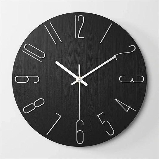 AxisTime | Large Modern 3D Wall Clock Decor 9