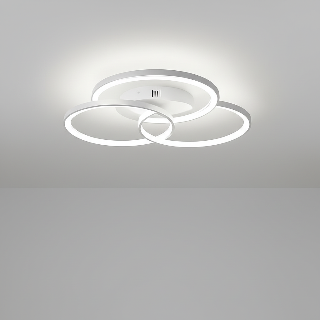 Bwart Three-Circle Rosette | Flush Mount Ceiling Light