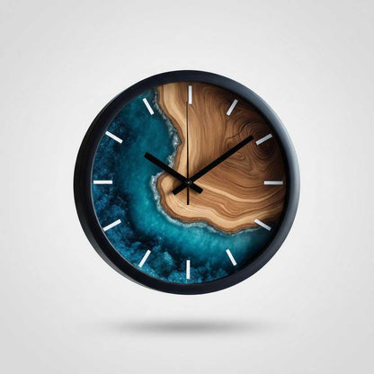 Large Modern Wall Clock | BirchBeat Minimalist Decor