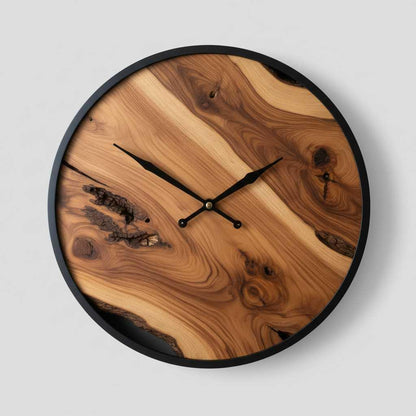 Large Modern Wall Clock | BirchBeat Minimalist Decor