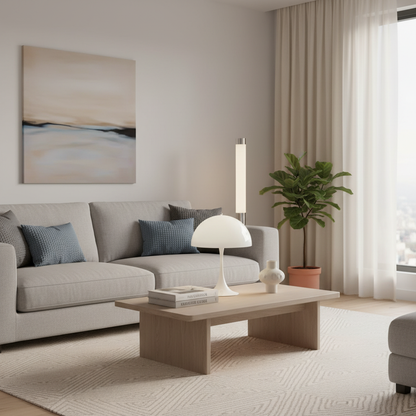 Modern Mushroom Table Lamp | LED Bedside Lamp for Bedroom