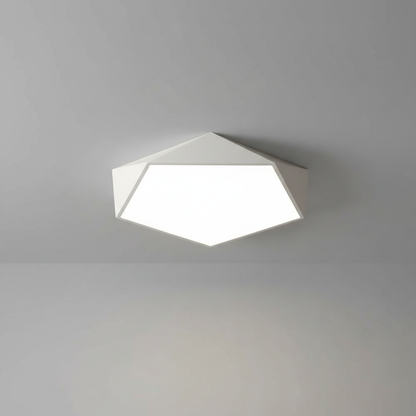 Geometric LED Flush Mount Ceiling Light | Modern Lighting Fixture