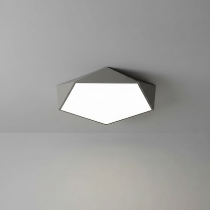 Geometric LED Flush Mount Ceiling Light | Modern Lighting Fixture