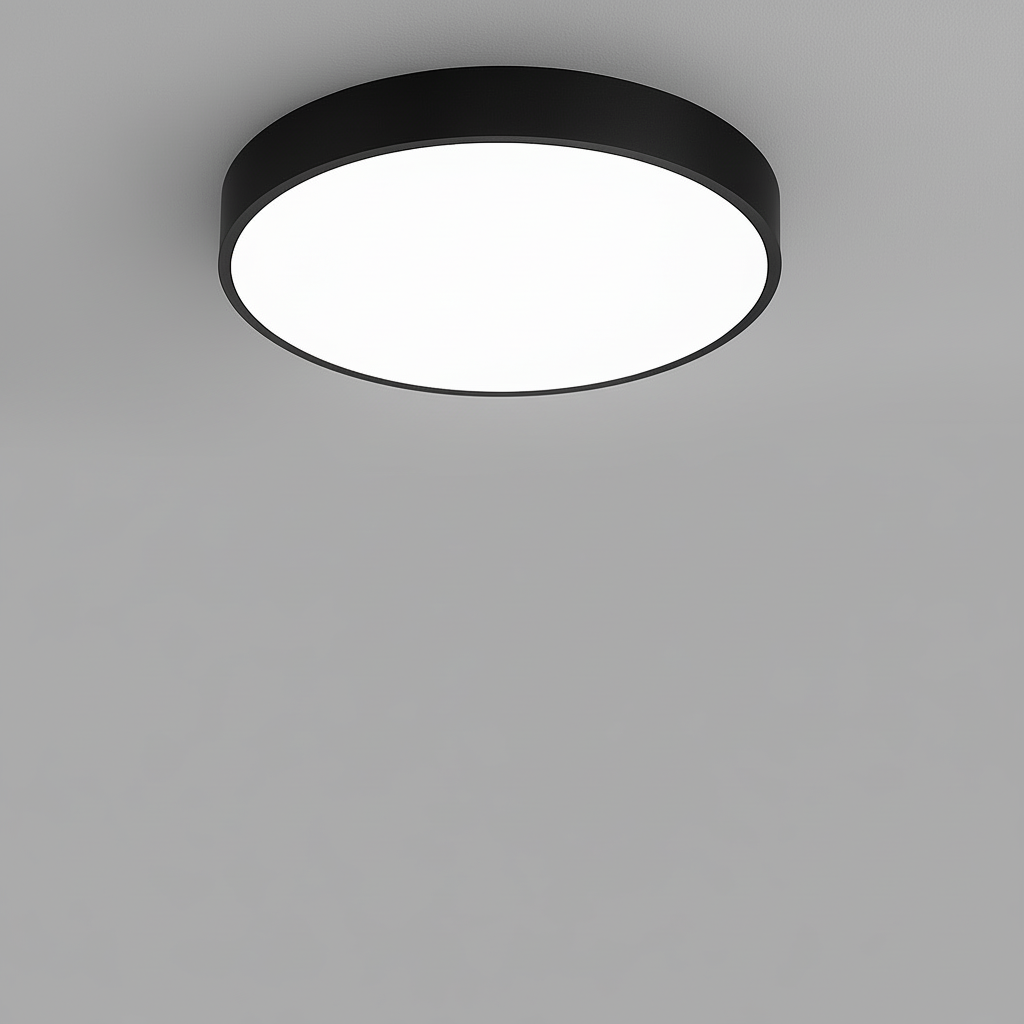 Round LED Flush Mount Ceiling Light | Modern Home Lighting