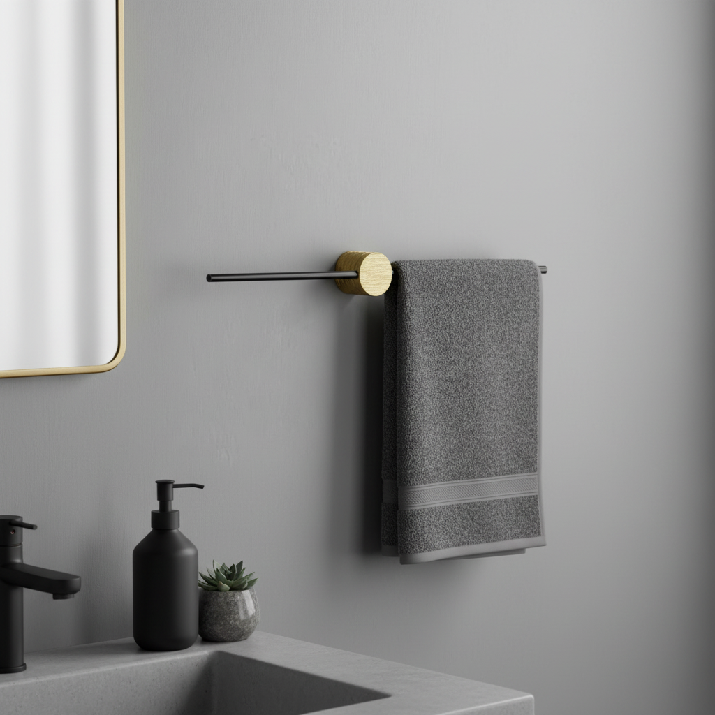 Elegant Portable Metal Towel Rack | Hand Towel Holder
