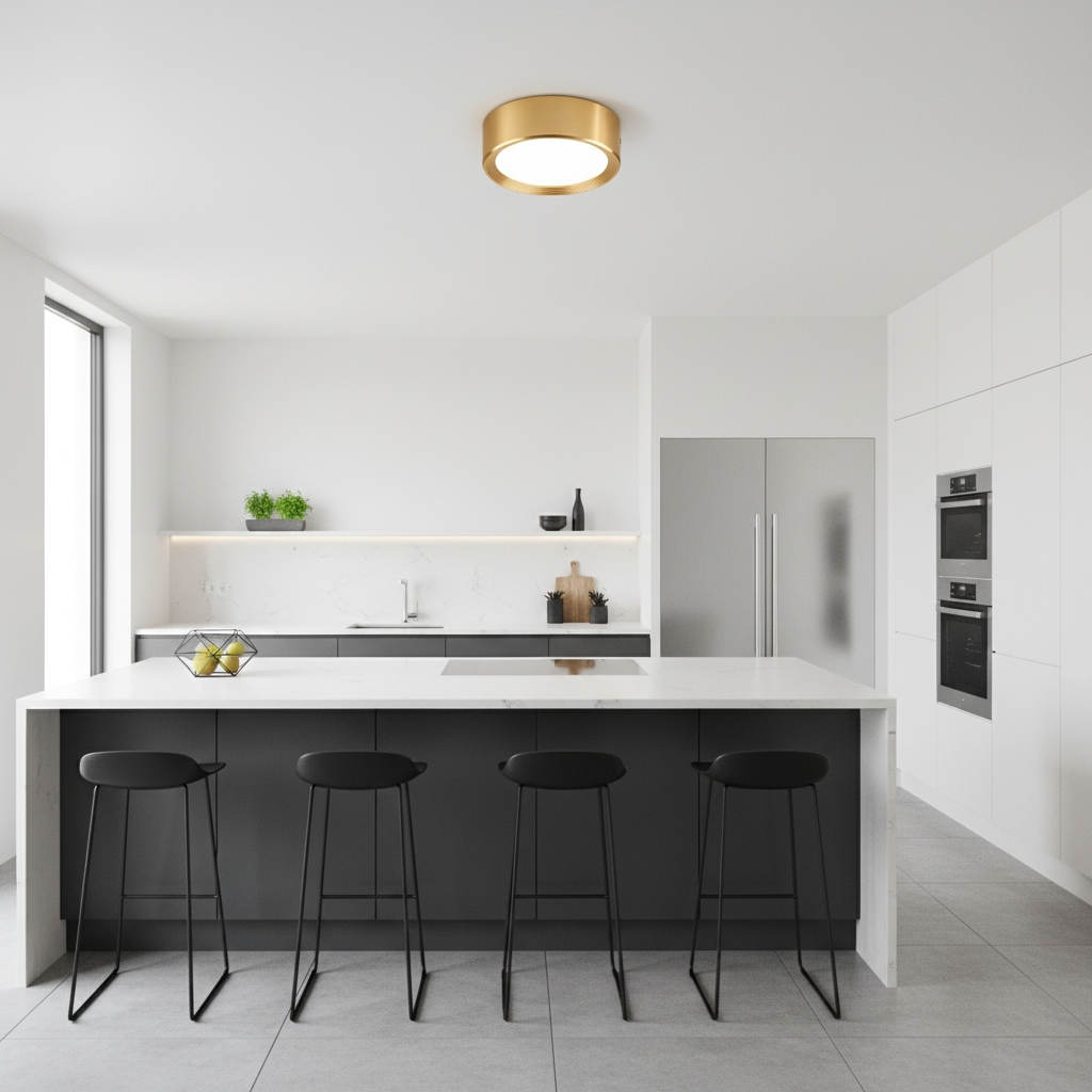 Ultra-Thin LED Ceiling Light | Modern Flush Mount Lamp