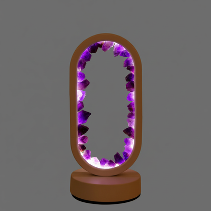 Amethyst Serenity Lamp | Natural Calming Light