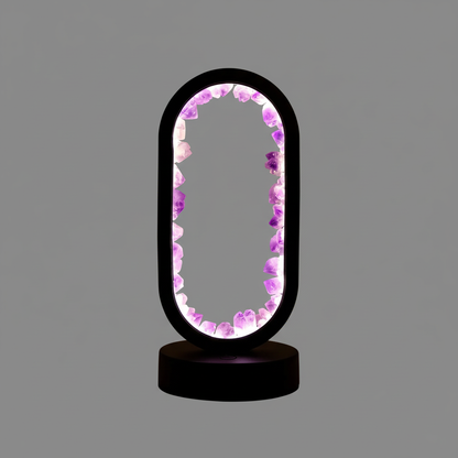 Amethyst Serenity Lamp | Natural Calming Light
