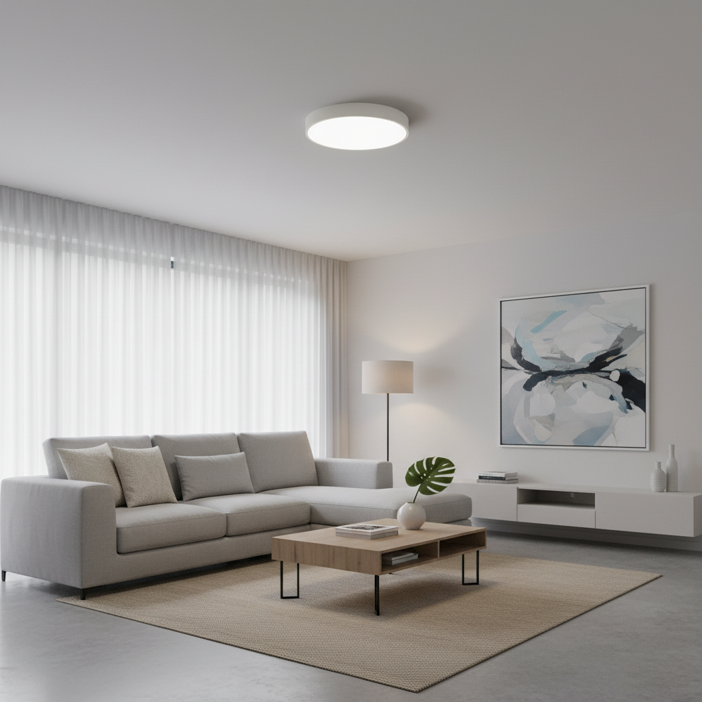 Elegant LED Ceiling Light | Flush Mount Fixture