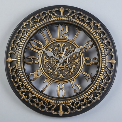 Antique Elegance | Large Wall Clock Decor 40 cm